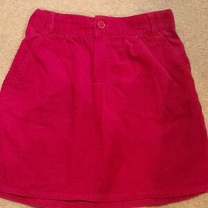 Girls Red Corduroy A-Line Skirt -The Childrens Place, Girls Size 10